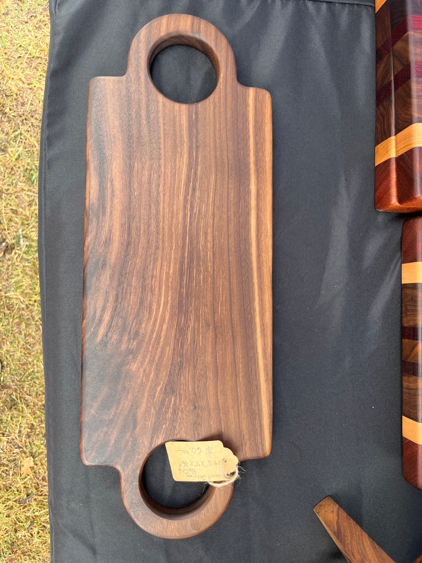 19-1/2x7x3/4 Walnut Serving Board