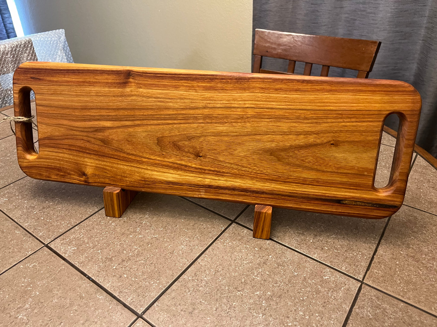 Canarywood 24" X 7-3/4" X 1" Serving Board