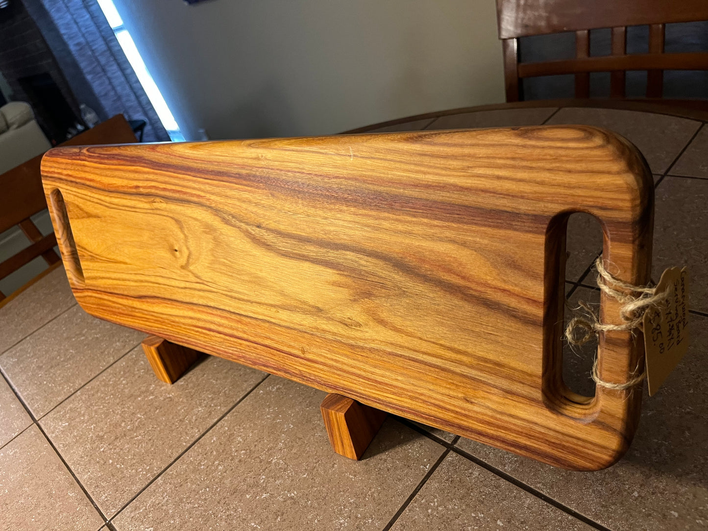 Canarywood 24" X 7-5/8" X 1" Serving Board