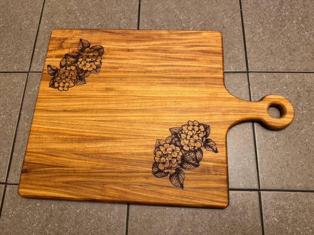 17"X12"X 11/16" Canarywood Serving Board