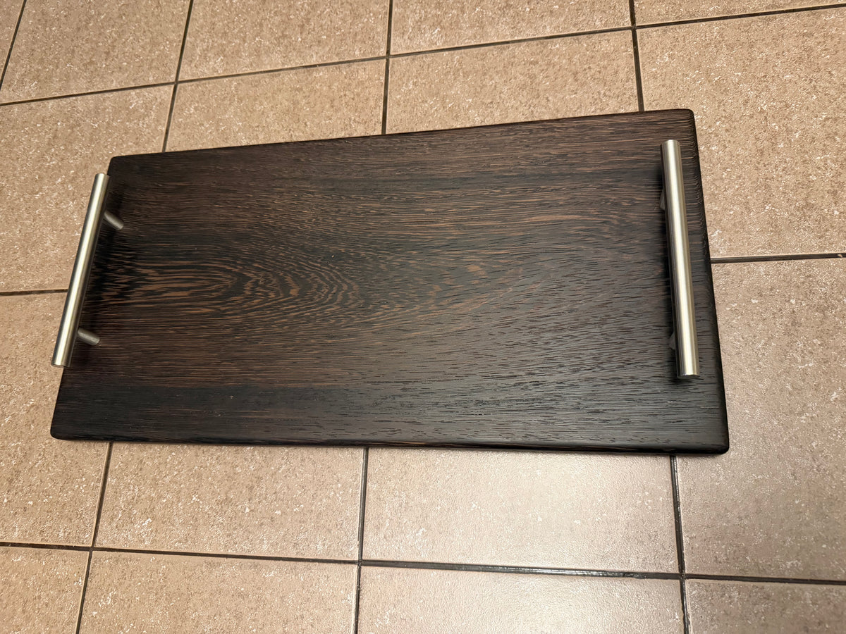 18-1/2"X9-1/2"X15/16" African Wenge Serving Board