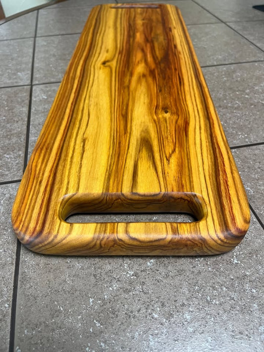 Canarywood 24" X 7-3/4" X 1" Serving Board