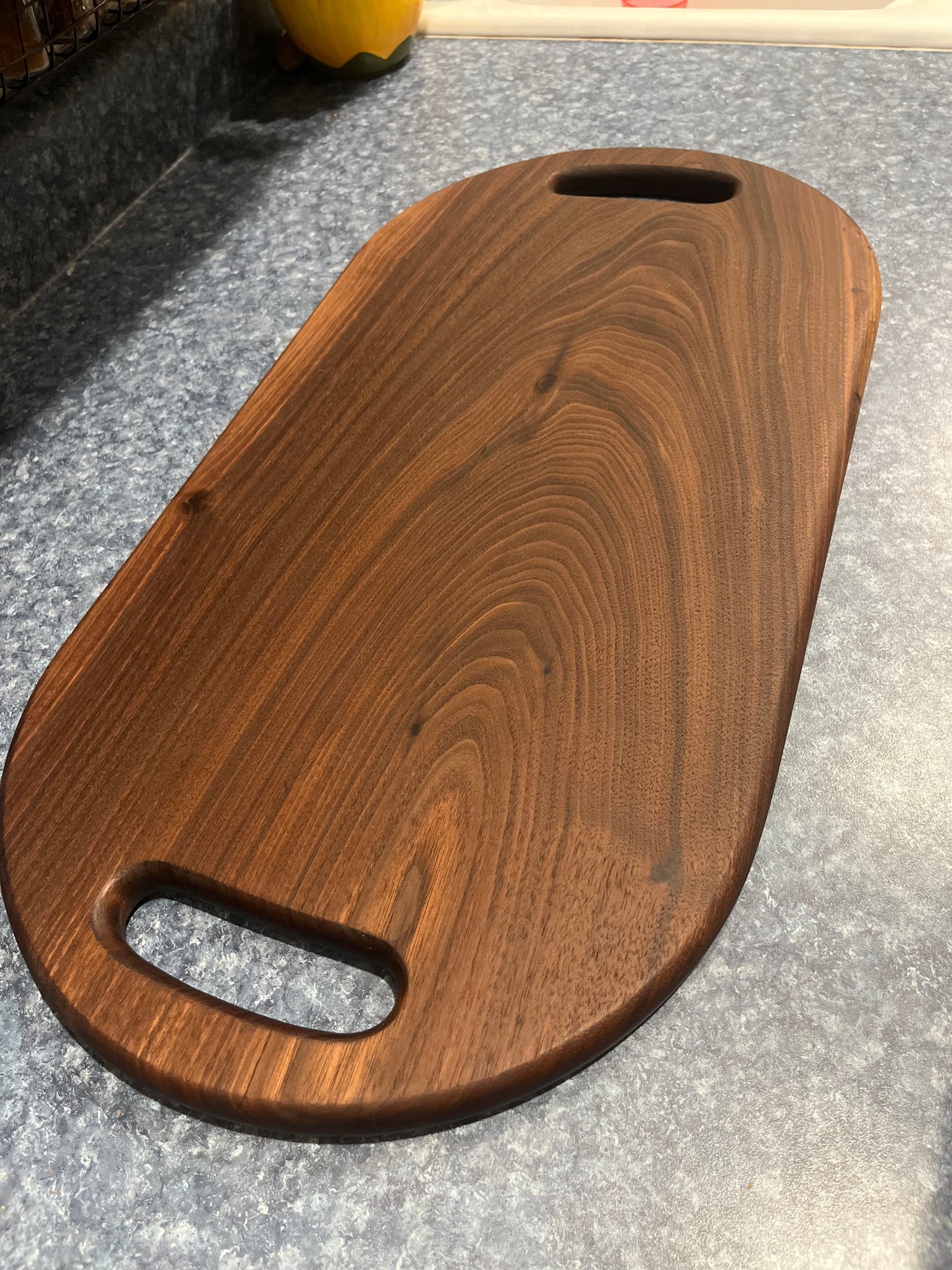 Walnut Charcuterie Serving Board 23-1/2"X12"X3/4"