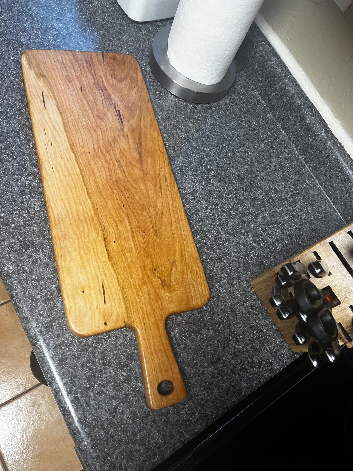 Cherry Charcuterie Serving Board