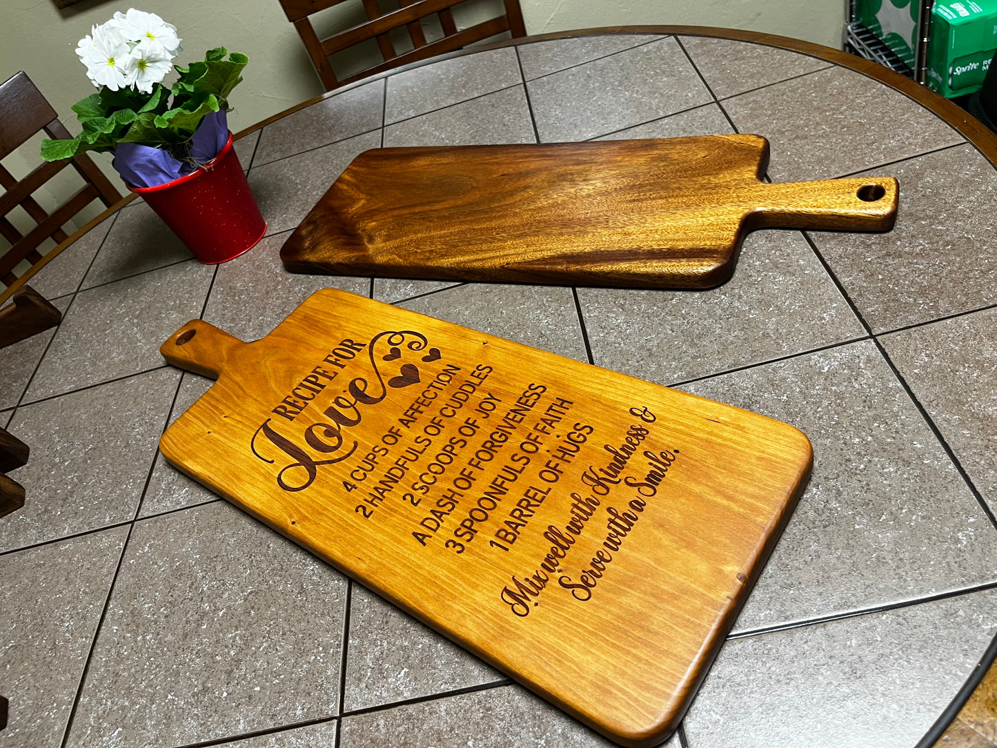 Cherry Charcuterie Serving Board